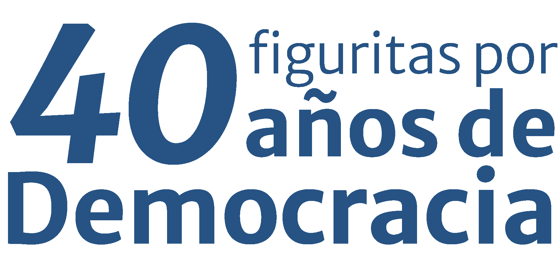 40 Figuritas por 40 años de democracia